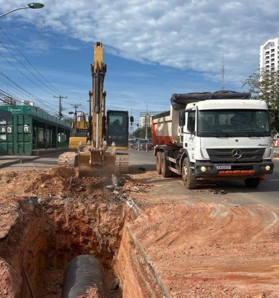 Obra do Sistema BRT terá interdições parciais na próxima semana