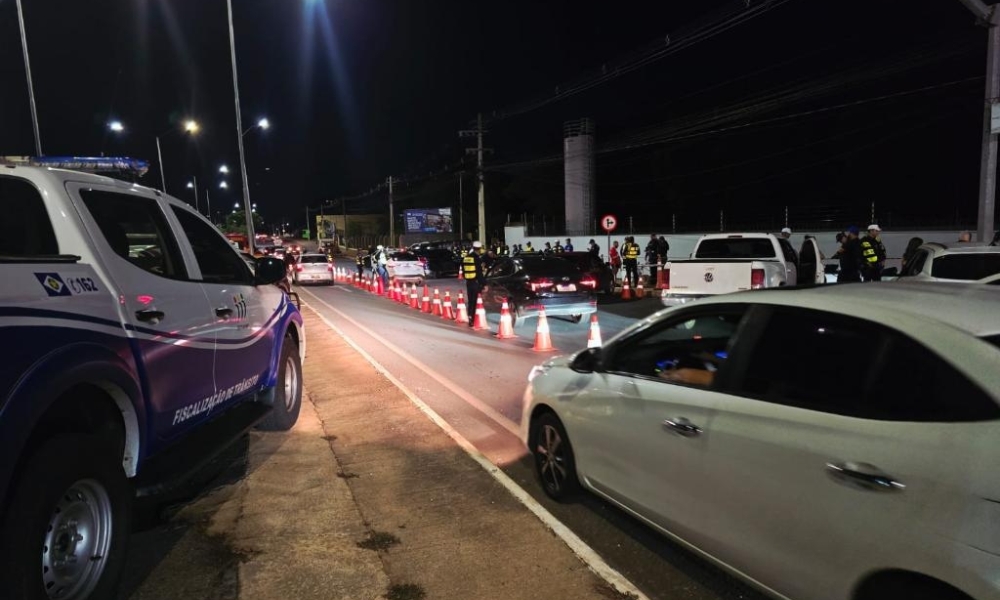 Operação Lei Seca faz 200 testes de alcoolemia e prende dois condutores em Cuiabá
