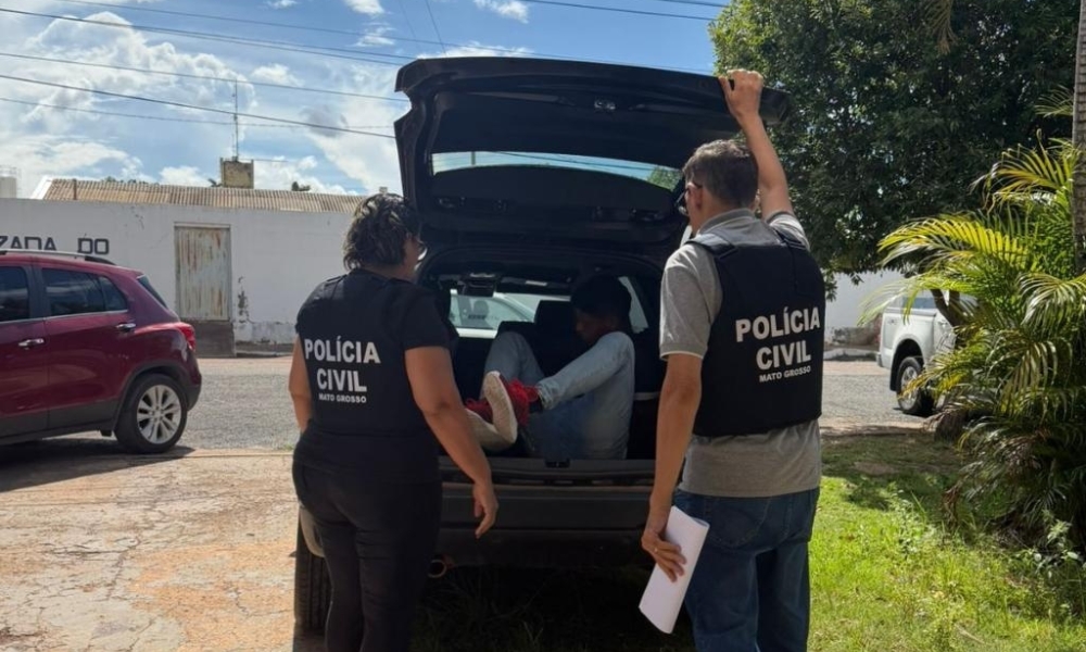 Polícia Civil prende ex-namorado por tortura e estupro de adolescente de 15 anos em Cuiabá