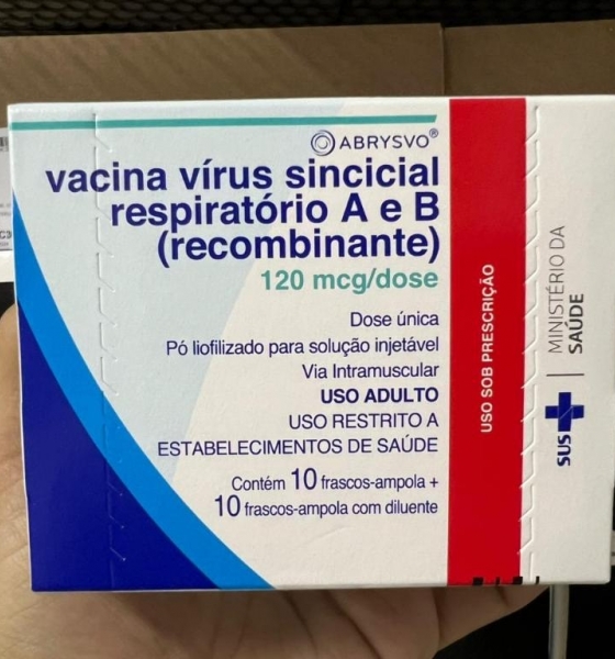 SES distribui 15 mil vacinas contra vrus sincicial respiratrio aos municpios
