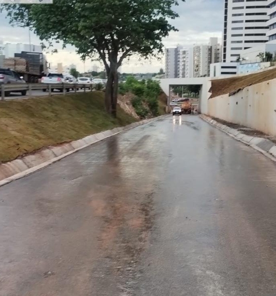 Trânsito é liberado em alça da Miguel Sutil e Sinfra abre novo retorno na avenida do CPA