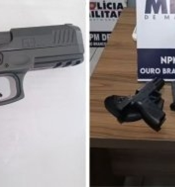 Motorista da prefeitura é detido por guardar pistola irregular e diz temer ex-cunhada