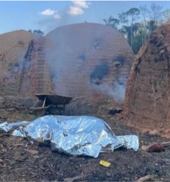 Trabalhador é encontrado morto com dois tiros em fábrica de carvão