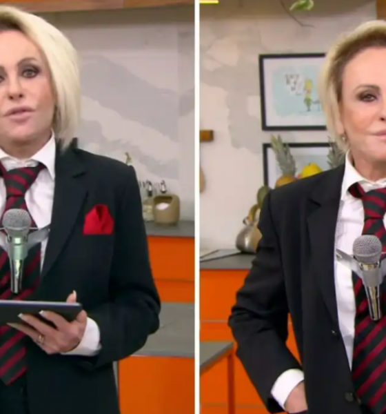 De terninho e microfone, Ana Maria faz homenagem a Silvio Santos