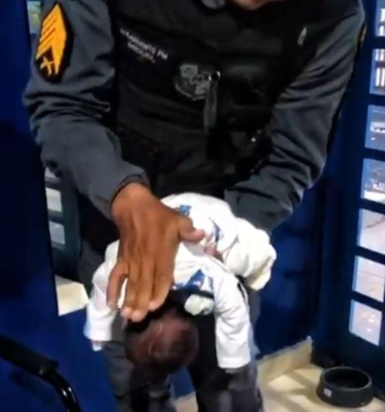 Policiais militares ajudam a salvar bebê de 15 dias engasgado com leite materno em Cuiabá