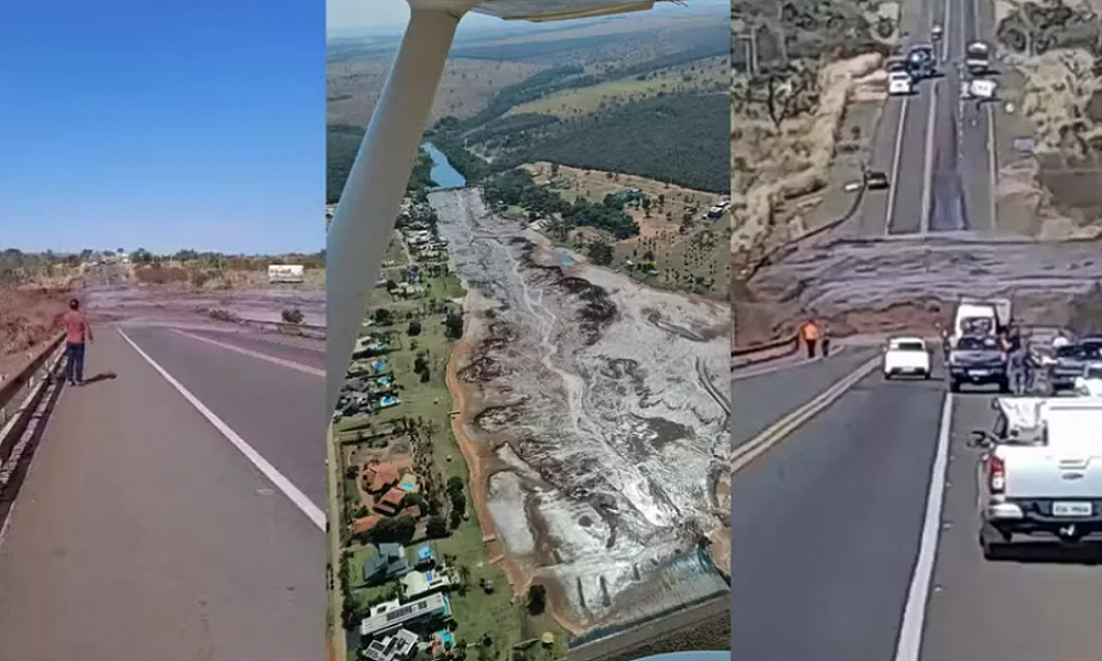 Barragem de Condomínio de Luxo Rompe em MS, Causa Transtornos e Interdita BR-163