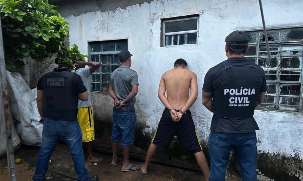Polícia Civil cumpre mandado de prisão por roubo contra casal de idosos em Cuiabá