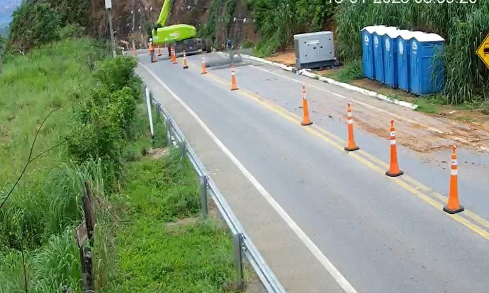 Viaduto do Portão do Inferno é monitorado e trincas não indicam risco iminente