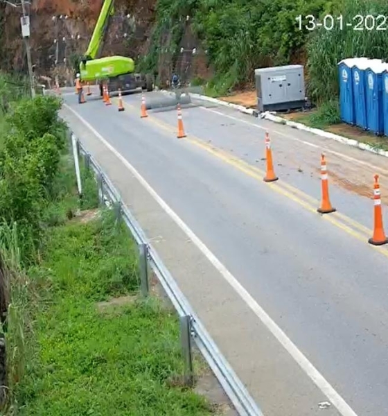 Viaduto do Portão do Inferno é monitorado e trincas não indicam risco iminente