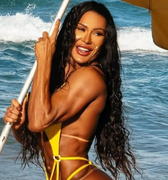 Após presentes, Gracyanne conta que admirador secreto era uma mulher