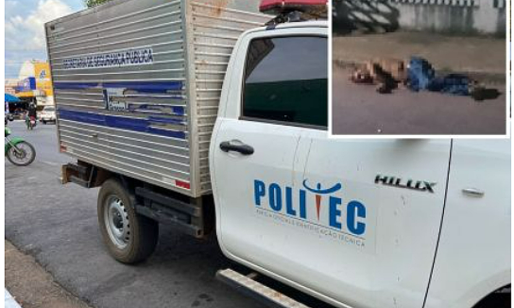 Homem com 12 passagens é executado no meio de rua em MT