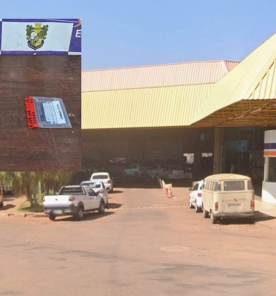 Homem surta, ameaça funcionário e depreda rodoviária de Rondonópolis