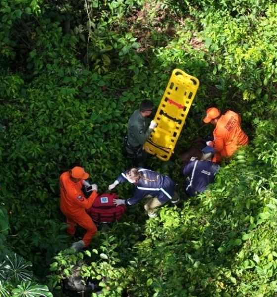 Buscas do Ciopaer levam à localização de idoso desaparecido em área de mata em Sorriso