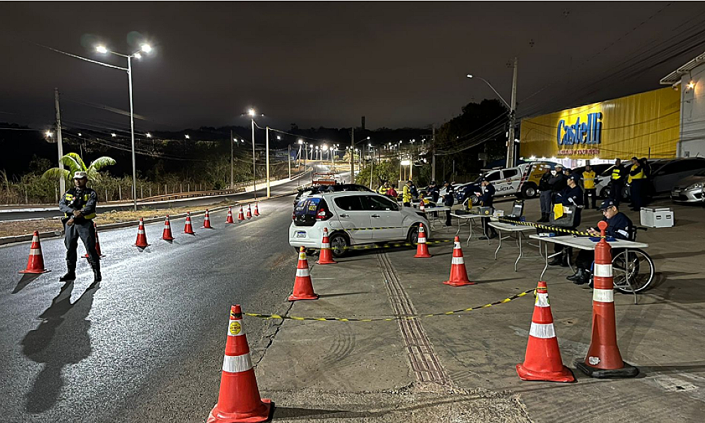 Fiscalização prende 11 motoristas embriagados na madrugada deste domingo na capital