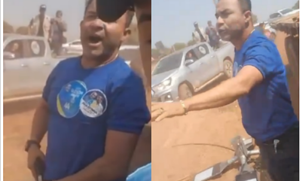 Candidato à reeleição, vereador saca arma em confusão no interior