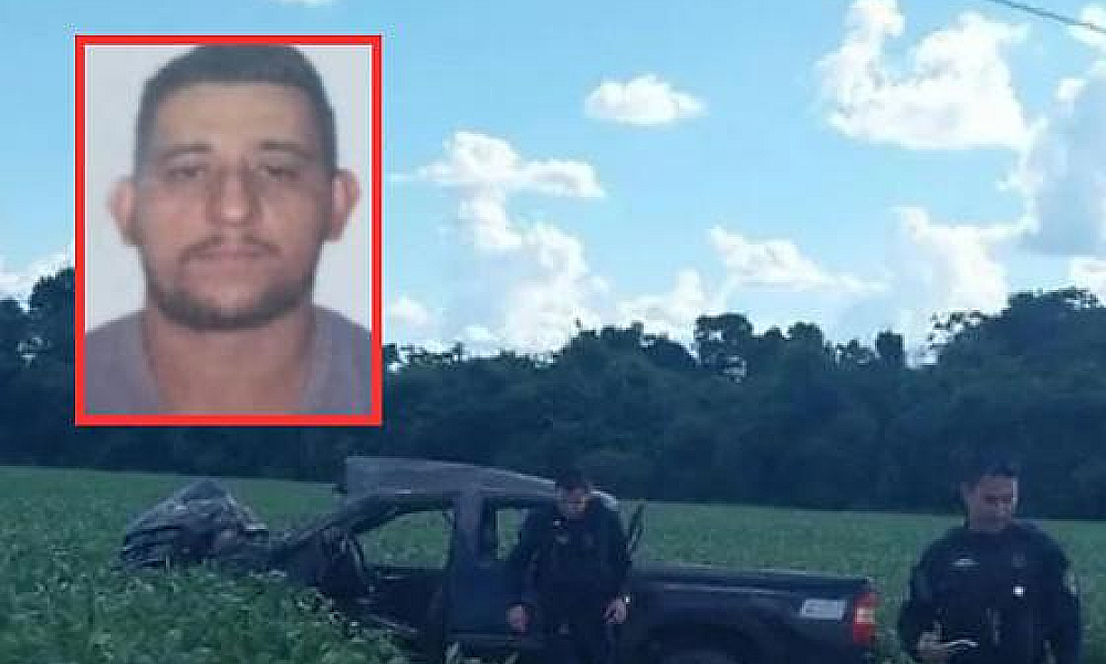 Motorista perde controle em curva, é lançado para fora do veículo e morre na MT-242