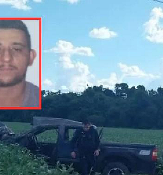 Motorista perde controle em curva, é lançado para fora do veículo e morre na MT-242