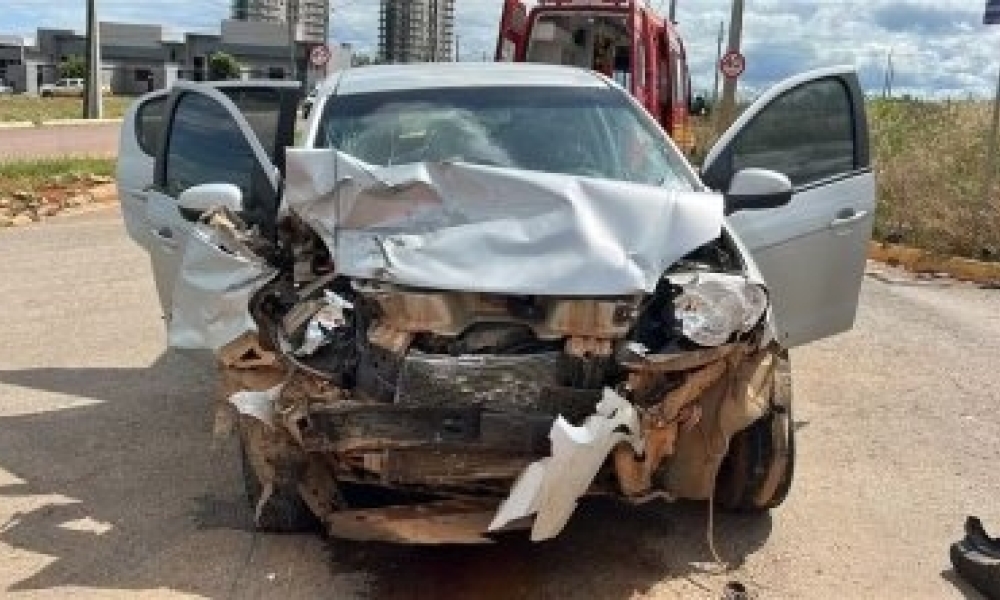 Acidente entre dois carros deixa sete feridos e criança em estado grave em Sorriso