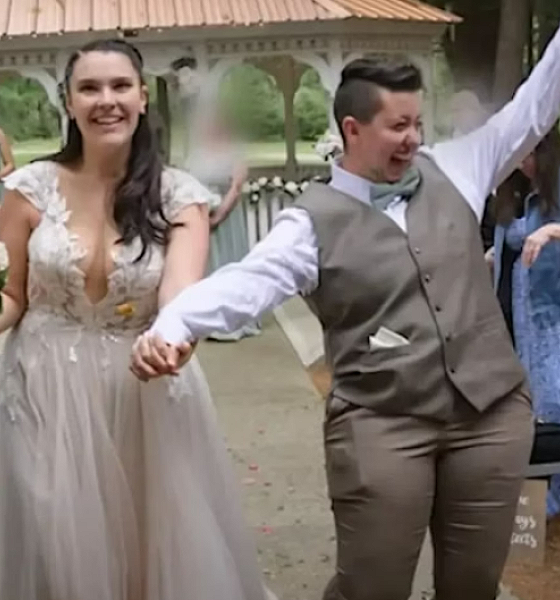 Esposas se apaixonam por madrinha do casamento e decidem formar trisal