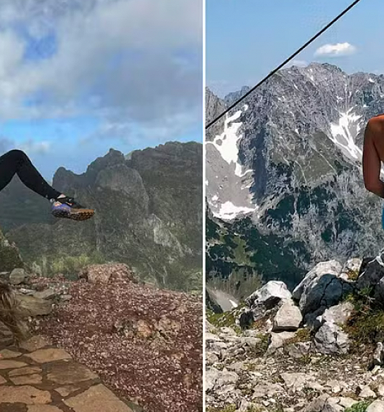 Ginasta tcheca morre após queda de penhasco na Alemanha enquanto tentava tirar uma selfie  A ginasta tcheca Natalie Stichova, de 23 anos, faleceu após