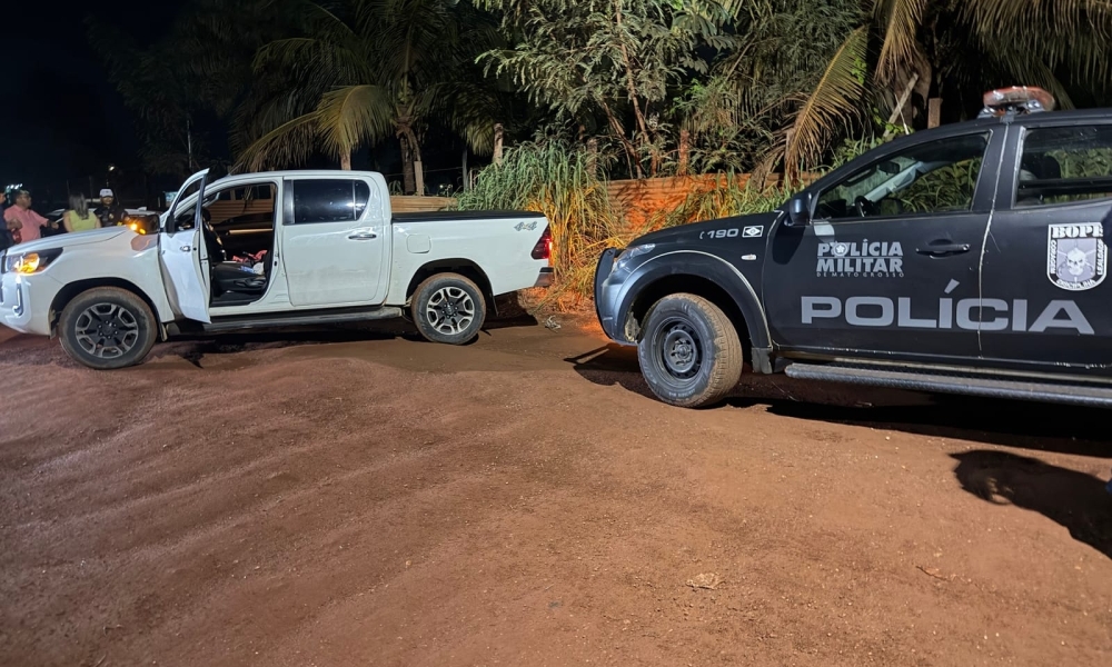 Fuga após bloqueio policial termina em troca de tiros na MT-251, em Cuiabá