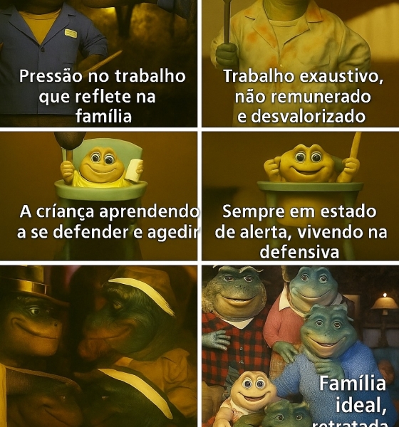Do Riso à Reflexão: Violência Doméstica inserida em Desenho dos Anos 90