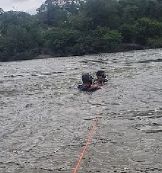 Jovem que tomava banho com amigos desaparece em rio de MT