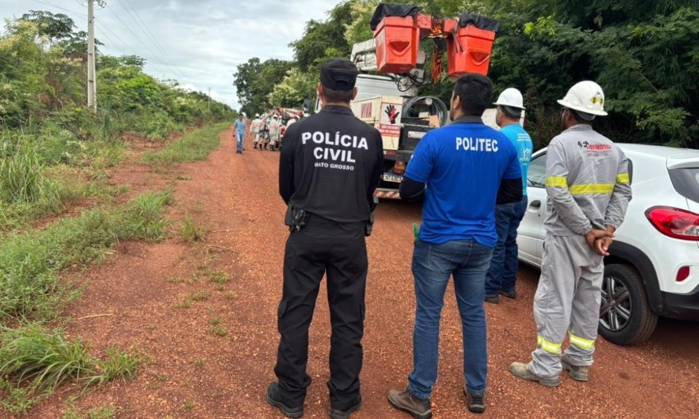 Polícia Civil prende homem por furto de energia e estelionato em Poconé
