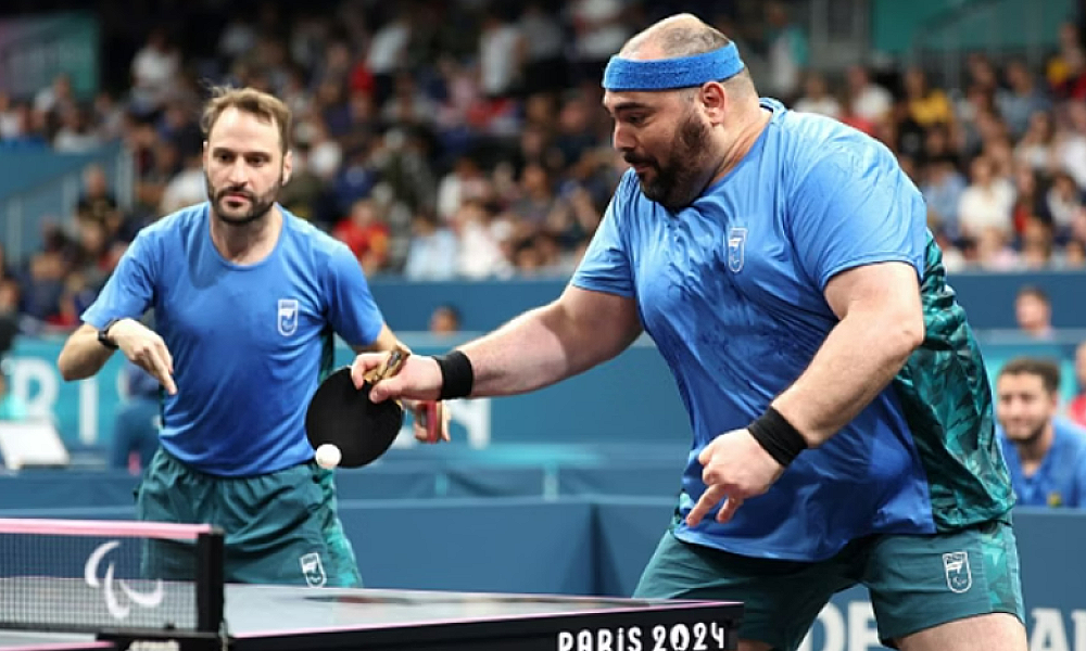 Duplas brasileiras conquistam bronze no tênis de mesa paralímpico