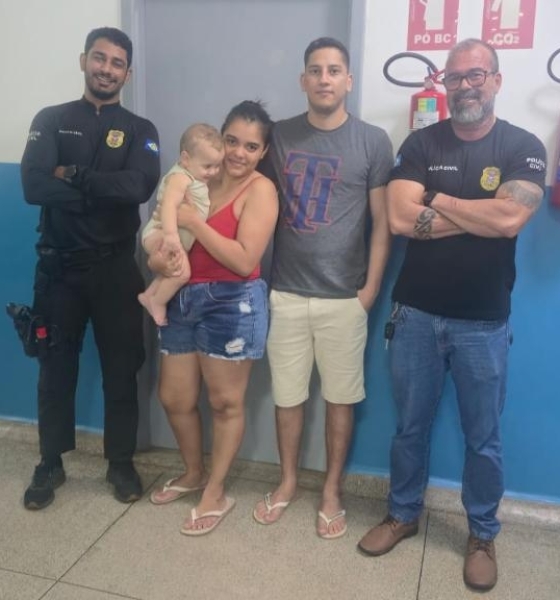 Polícia Civil presta socorro e auxilia no salvamento de bebê engasgado em Nova Xavantina