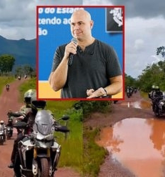 Prefeito Abílio sofre queda de moto em trilha na Serra das Laranjeiras e passa por avaliação médica