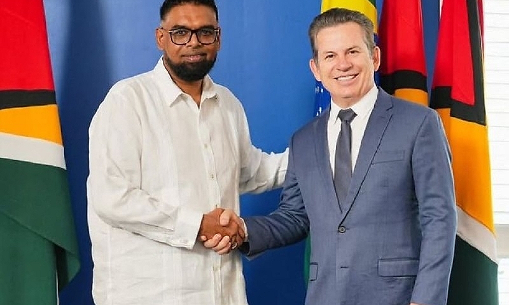 Mauro Mendes fortalece laços com a Guiana e busca novos mercados para o agro de MT