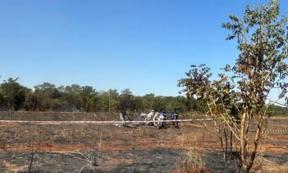 Queda de avião agrícola mata duas pessoas em Costa Rica, Mato Grosso do Sul