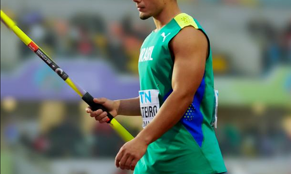 Arthur Monteiro Curvo conquista sexto lugar no mundial Sub-20 de atletismo no lançamento de dardo