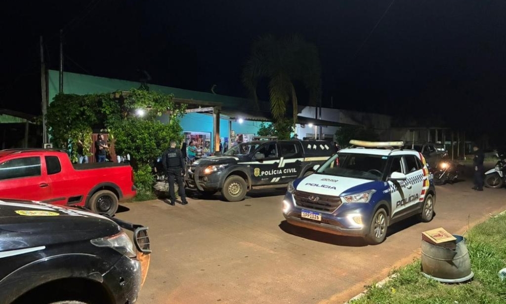 Polícias Civil e Militar realizam operações integradas em Santa Cruz do Xingu e Santo Antônio do Fontoura