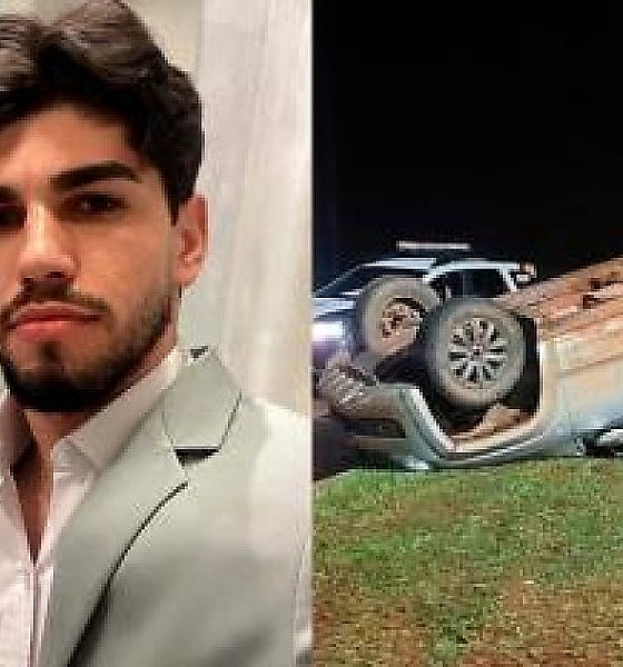 Capotamento na MT-100 deixa filho de vereadora em estado grave