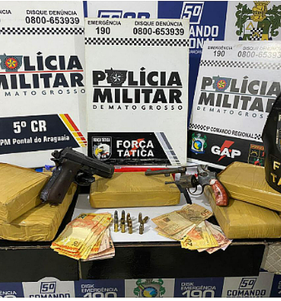 Dois homens morrem em confronto com a polícia na região rural de Barra do Garças