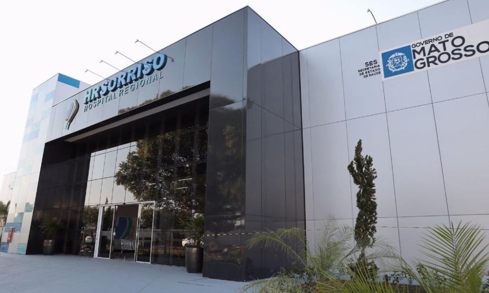 Secretaria de Saúde detecta rachadura no Hospital Regional de Sorriso e trabalha no isolamento de ala antiga