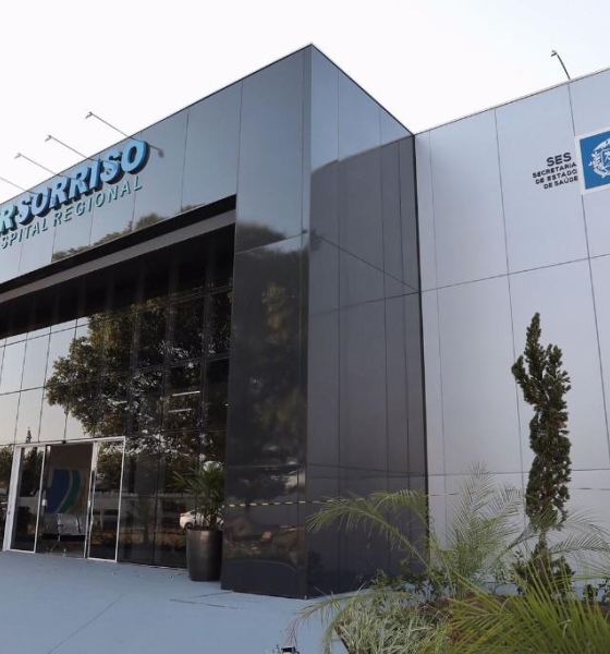 Secretaria de Saúde detecta rachadura no Hospital Regional de Sorriso e trabalha no isolamento de ala antiga