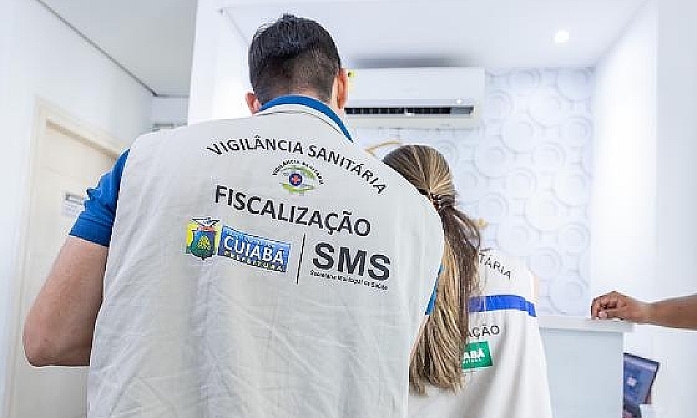 Vigilância Sanitária fecha clínica irregular e espaço de festas em Cuiabá