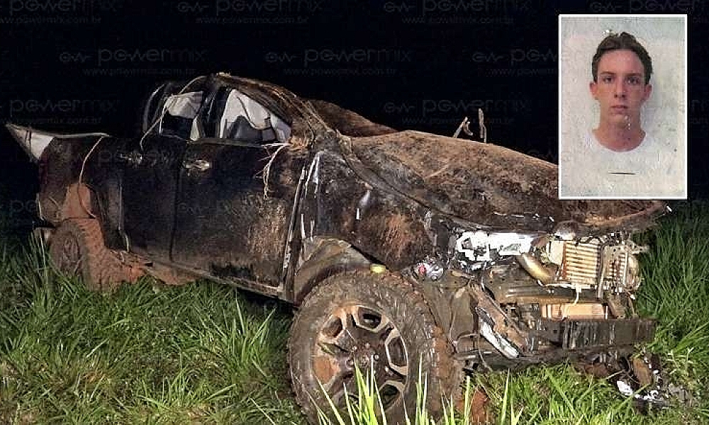 Jovem de 25 anos morre após capotamento em rodovia de Nova Mutum