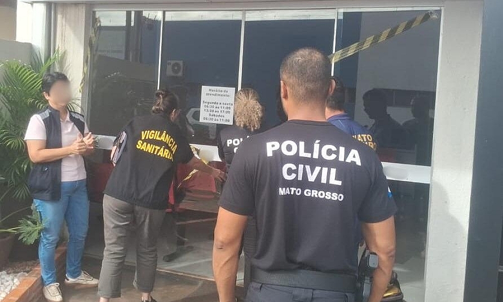 Polícia Civil cumpre mandado em laboratório investigado por falsidade ideológica e documental