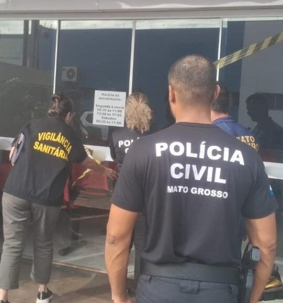 Polícia Civil cumpre mandado em laboratório investigado por falsidade ideológica e documental
