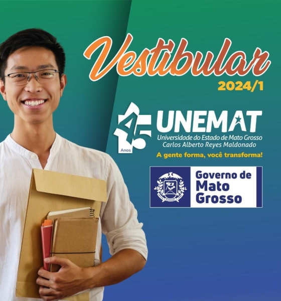 Inscrições para o vestibular da Unemat podem ser feitas até 30 de outubro