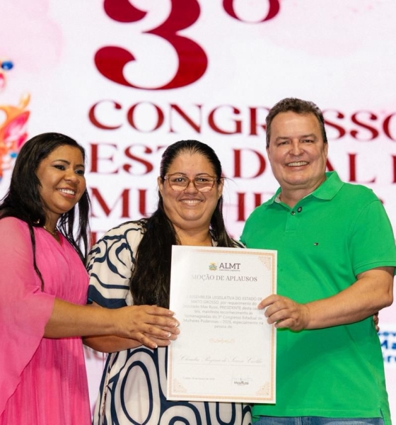 Max Russi ressalta força feminina em congresso que reúne lideranças de todo o estado