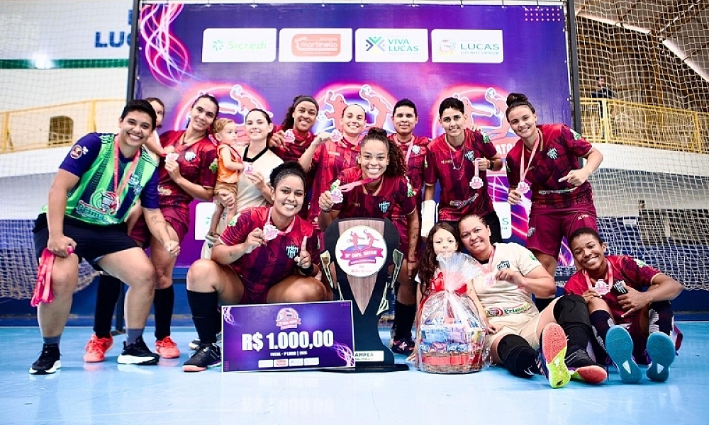 Copa Batom reúne atletas e movimenta o esporte feminino em Lucas do Rio Verde