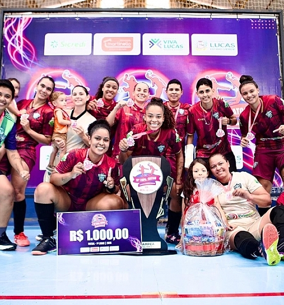 Copa Batom reúne atletas e movimenta o esporte feminino em Lucas do Rio Verde