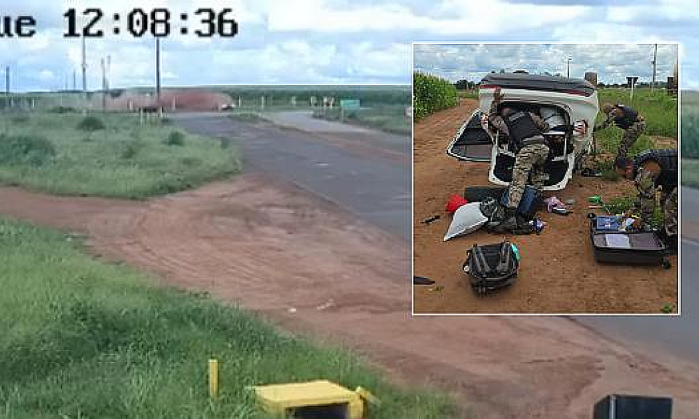 Perseguição após agressão a oficial de Justiça acaba em capotamento no norte de MT