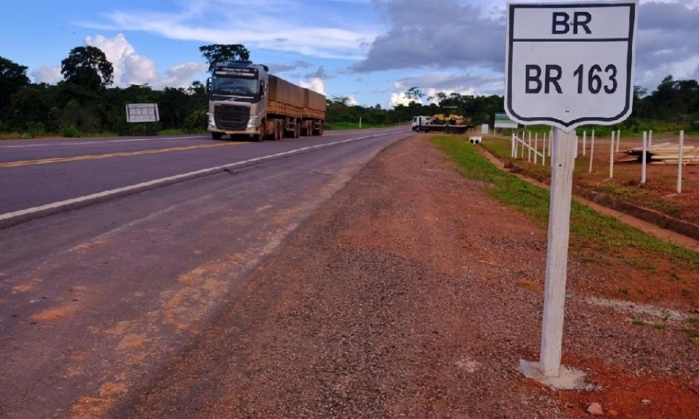 Governo anuncia edital para duplicação da BR-163 entre Nova Mutum e Lucas do Rio Verde