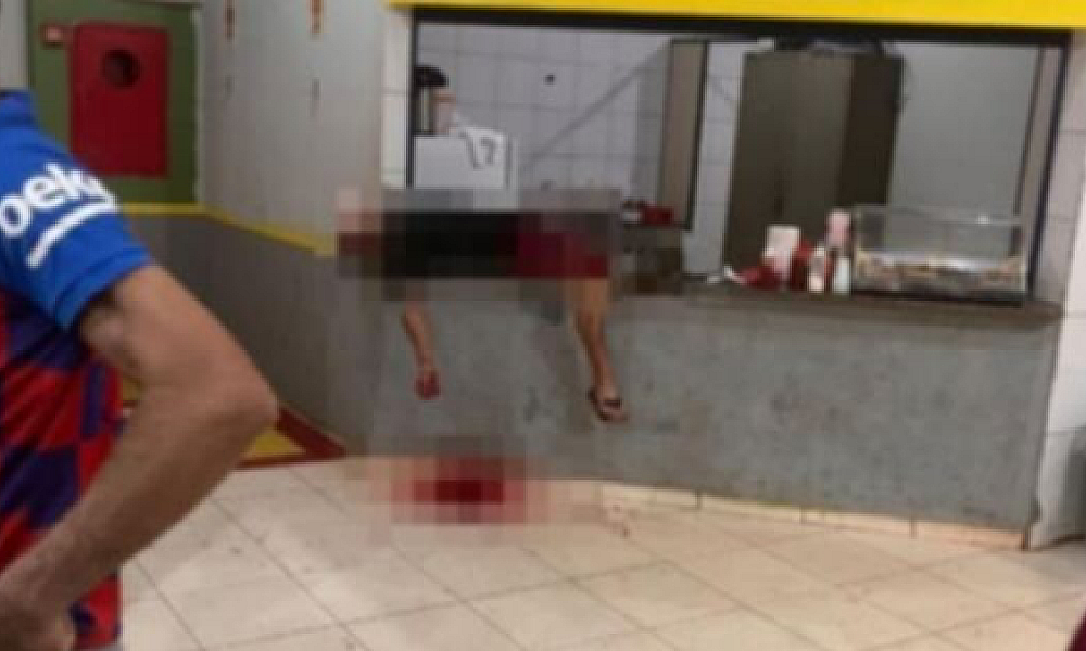 Homem é assassinado a facadas em lanchonete de ginásio em Brasnorte; suspeito está foragido